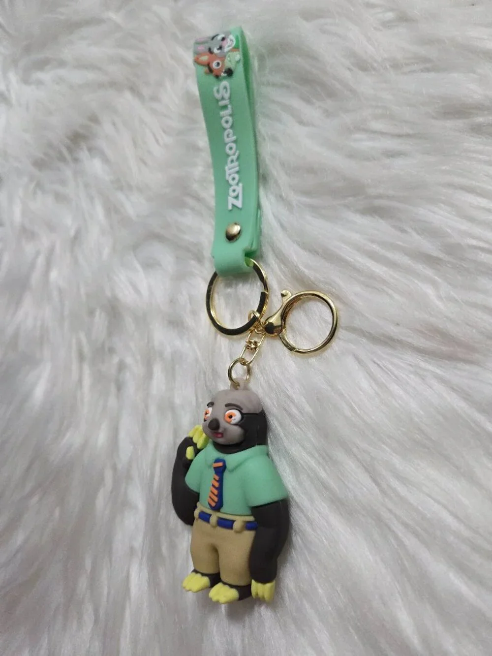 Zootopia Sloth Keychain